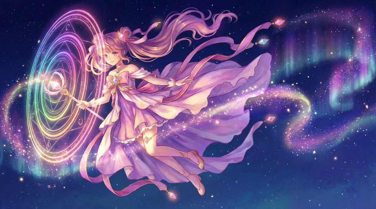 同人动漫魔幻动漫-星辰魔法少女